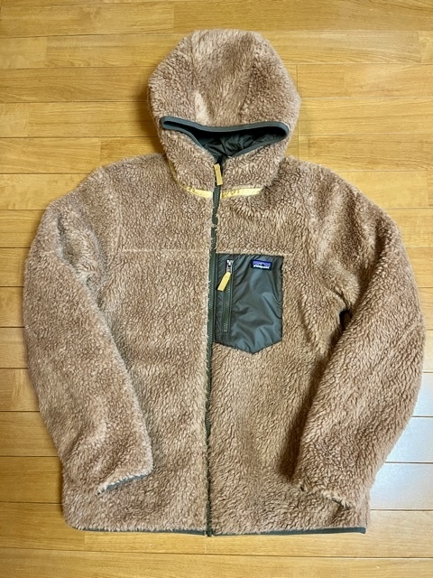 ■patagonia リバーシブル・レディ・フレディ・フーディ キッズXXL 美品拍卖