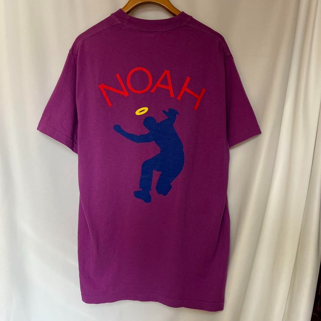 UNION × NOAH LOGO LOCK-UP Tシャツ パープルM拍卖