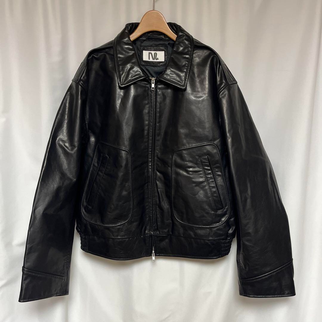 M TO R LEATHER BLOUSON レザー ジャケット 黒42 MTOR ムウトアール拍卖