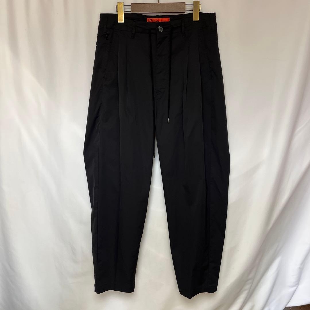 RADIALL LO-N-SLO- 2タック パンツ 黒S拍卖