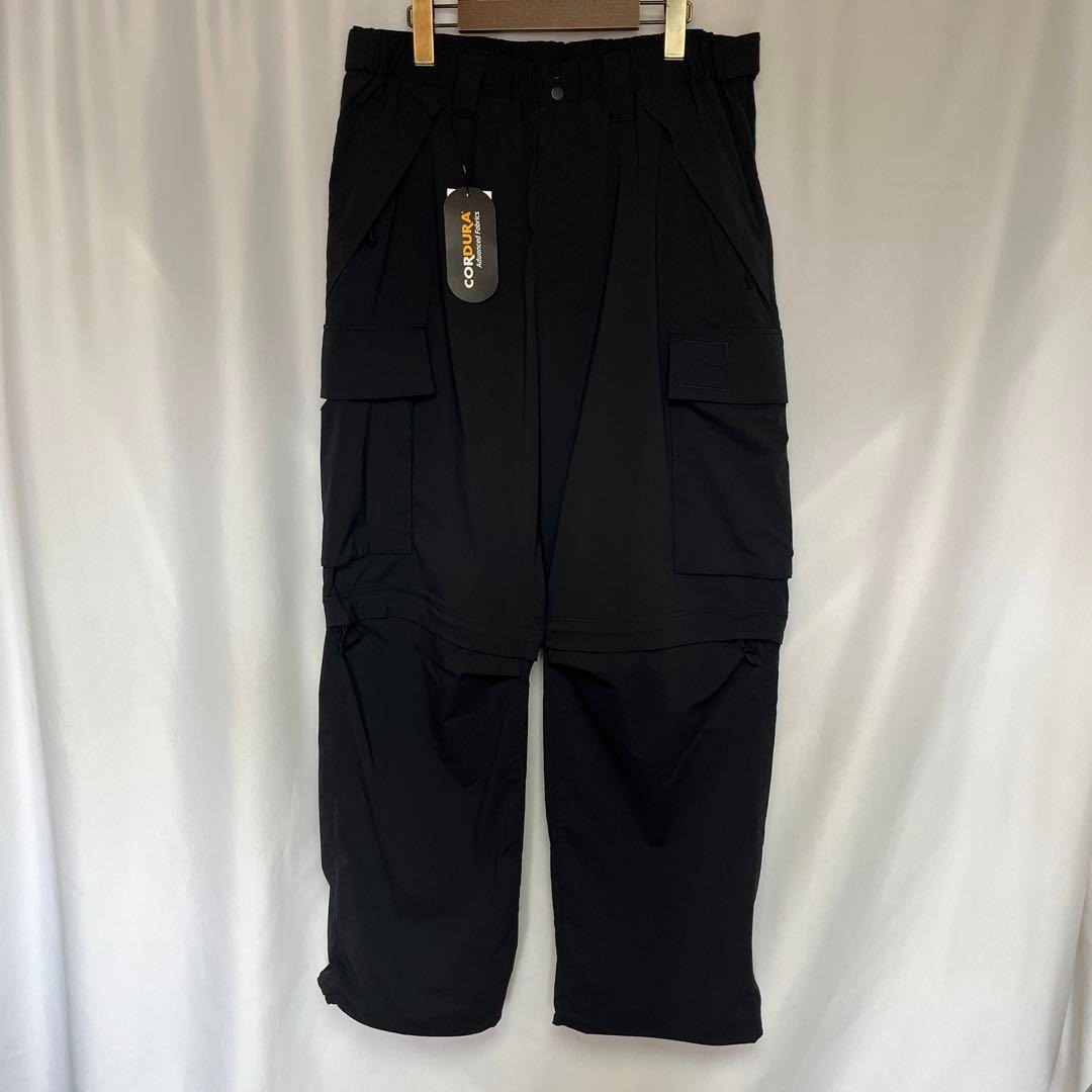 WILDTHINGS 24AW テックシェル カーゴパンツ 黒L sample拍卖