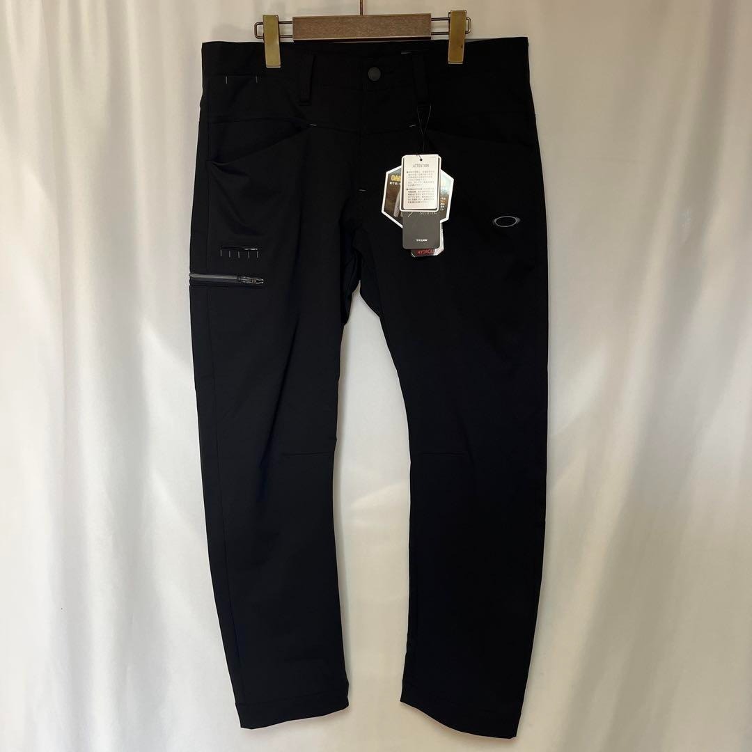 新品 OAKLEY スカル Z-3D 9/10TH テーパードパンツ 黒 33拍卖