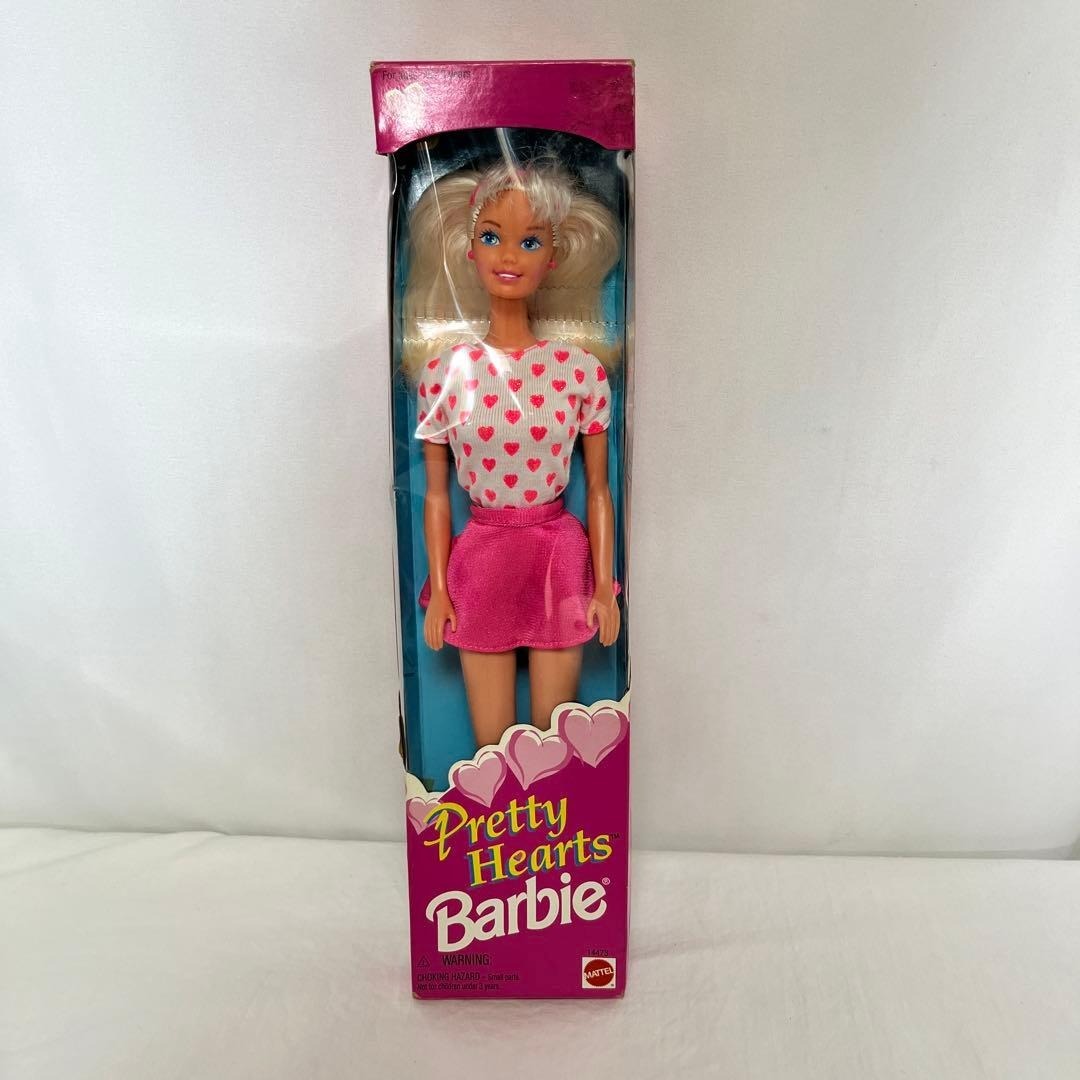 未開封 Barbie バービー Pretty Hearts MATTEL社 人形拍卖