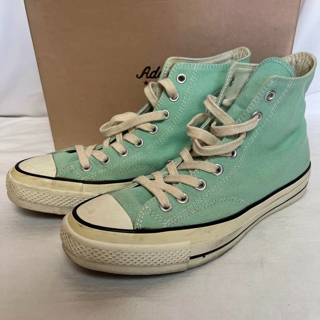 converse addict チャックテイラー ミント ハイカット27cm拍卖