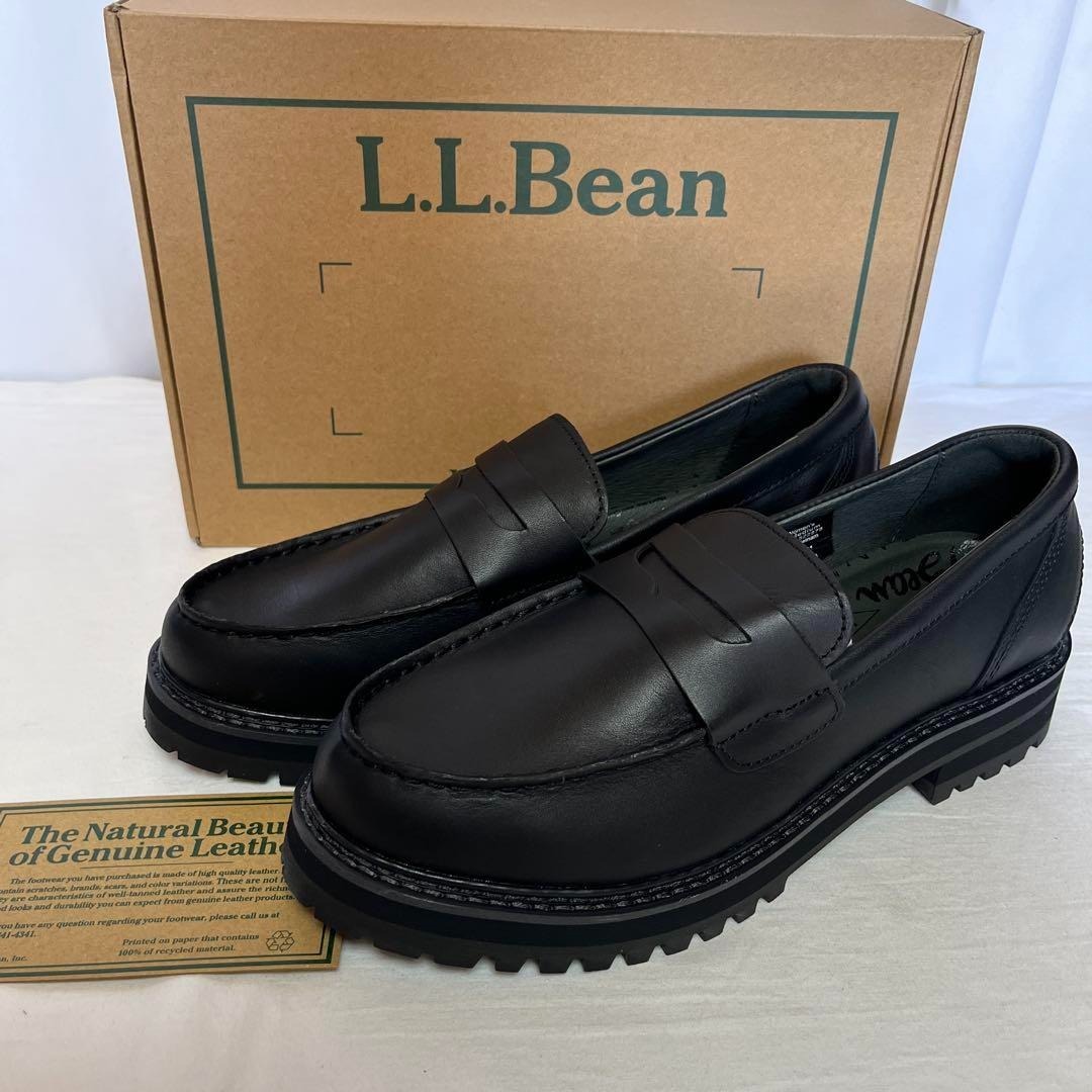 新品 L.L bean カムデン ヒルズ ペニーローファー 黒11拍卖