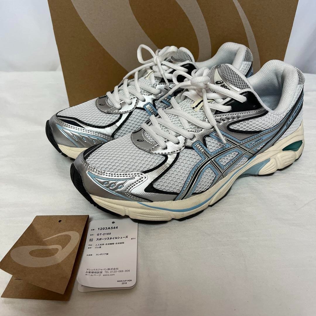 美品 Asics GT-2160 "White/Pure Silver 27.5拍卖