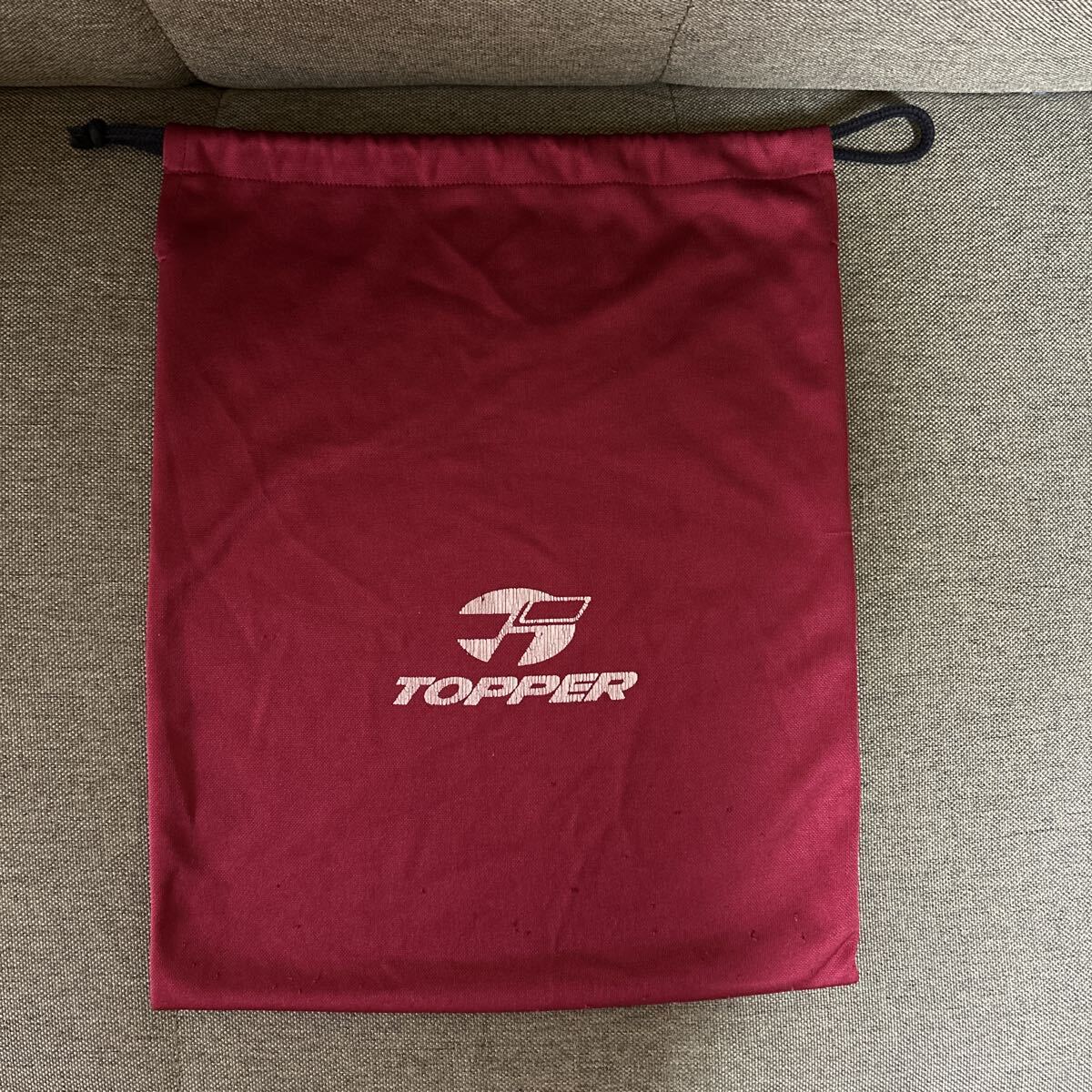 トッパー TOPPER 巾着袋 袋 サッカー レトロ拍卖