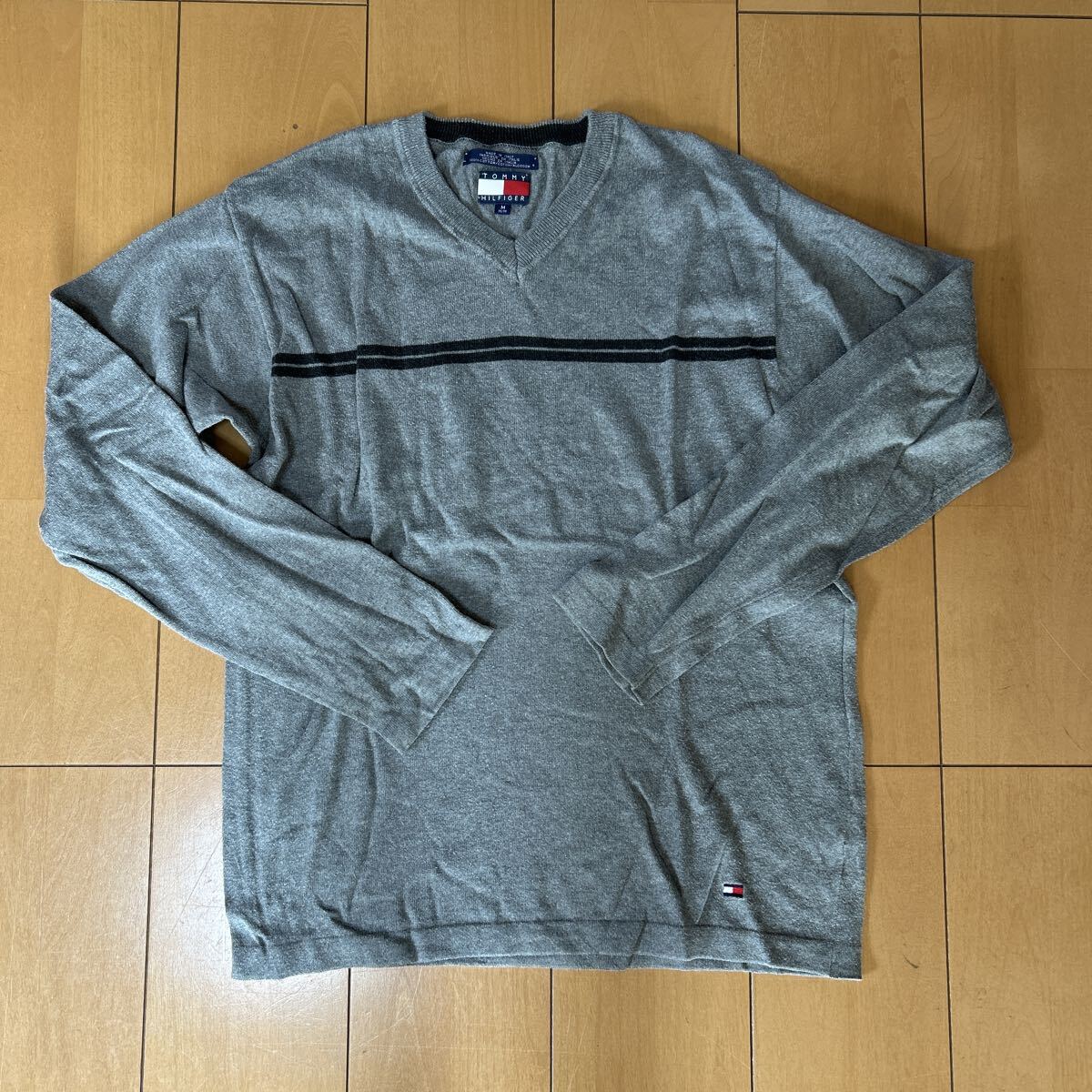 TOMMY HILFIGER トミーヒルフィガー グレー 長袖拍卖