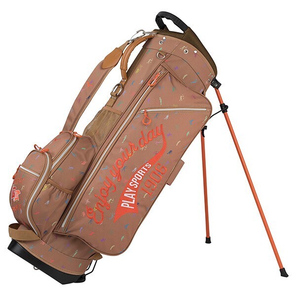 【新品】ミズノ Enjoy sports スタンド キャディバッグ 5LJC223555 ブラウン拍卖