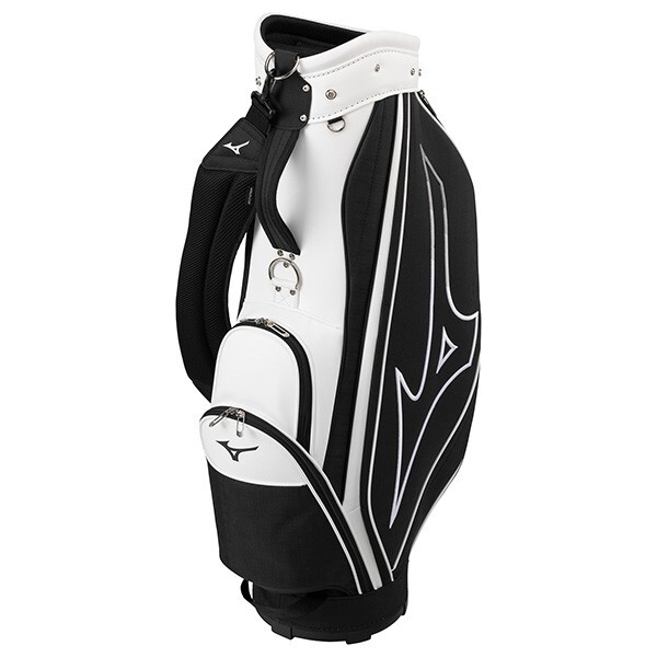 【新品】ミズノ NX.6 キャディバッグ 5LJC240201 ブラック×ホワイト拍卖
