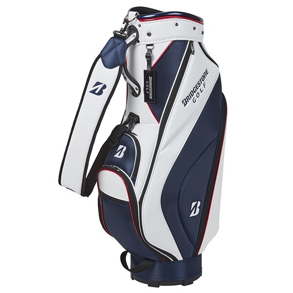 【新品】ブリヂストン BRIDGESTONE 軽量ベーシックモデル キャディバッグ CBG422 TR (トリコロール)拍卖