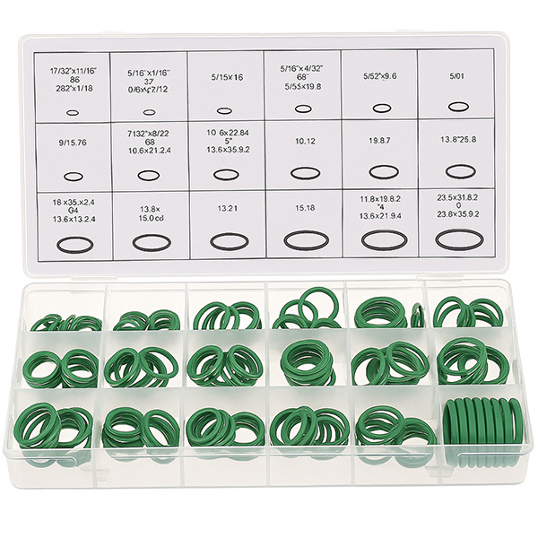 18サイズ 計270個 HNBR HFC-134a カーエアコン用Oリング ODGN2-B270拍卖