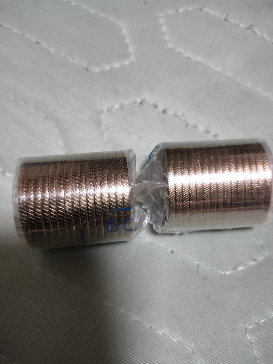 送料込》ロール切り出し 東京2020オリンピック/パラリンピック記念貨幣・風神と雷神 各15枚 計30枚拍卖