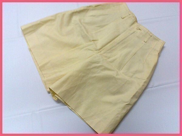 送料無料♪日本製★ニコルスポーツ◆キュロットパンツ/クリーム★S◇NO.R藤5拍卖