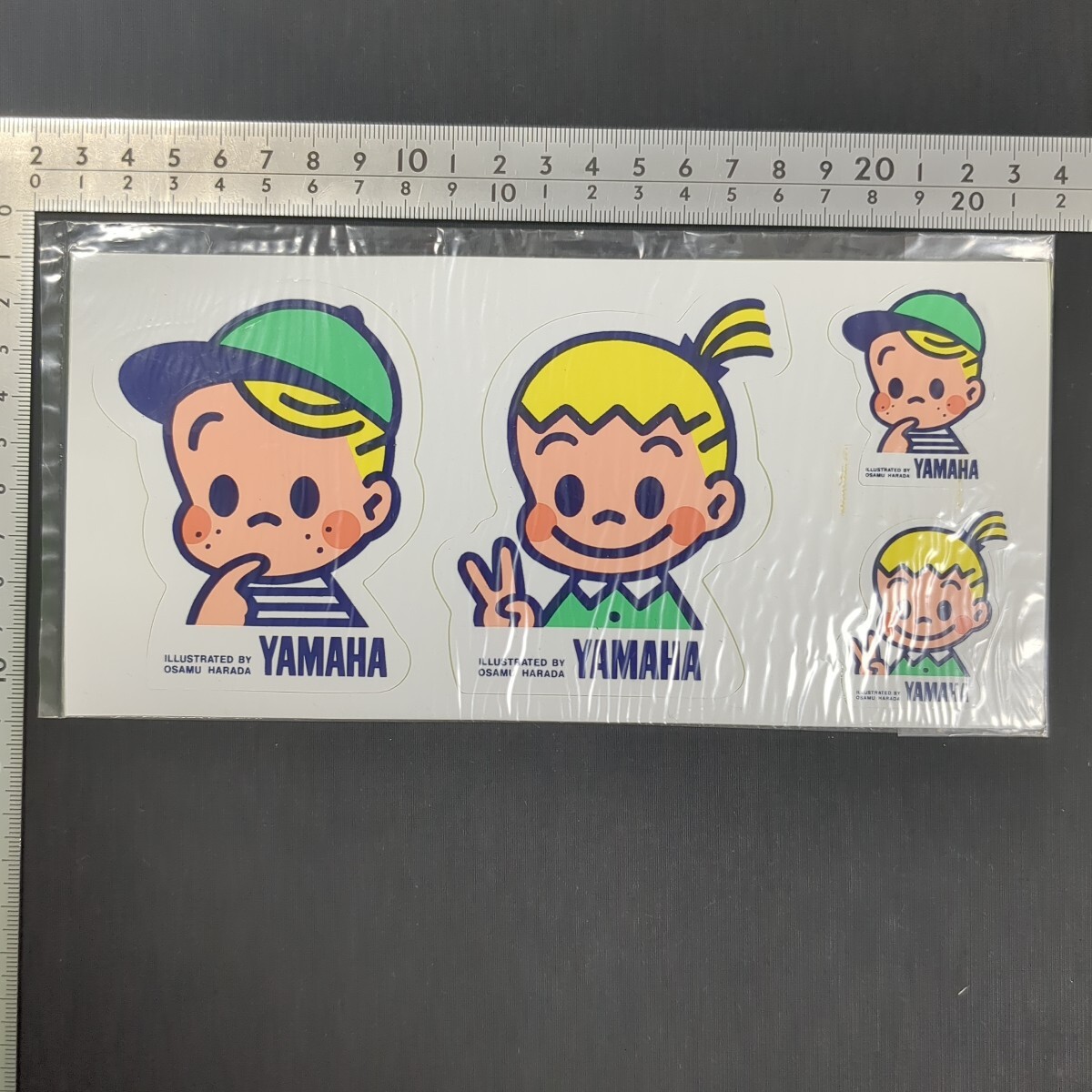 a758)オサムグッズ YAMAHA ステッカー 原田治 OSAMU HARADA 平成レトロ ポップアート拍卖