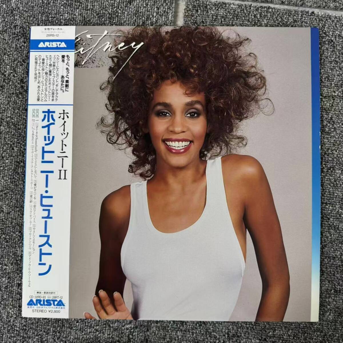 帯付き 国内盤 ホイットニーヒューストン/II/ARISTA 28RS12 LP/SNJ100717拍卖