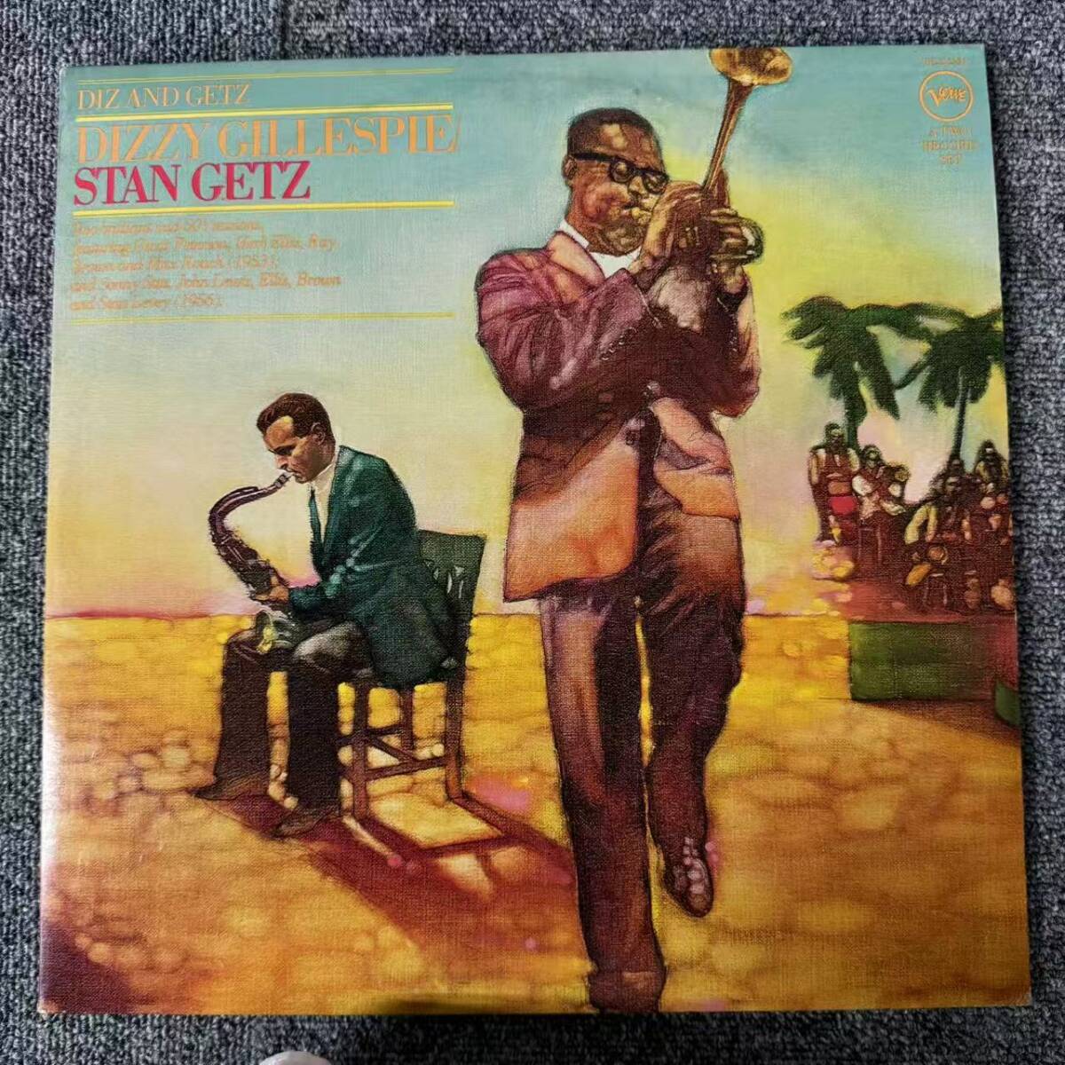 米 STAN GETZ / DIZZY GILLESPIE/DIZ AND GETZ/VERVE VE-2-2521/SNJ100754拍卖