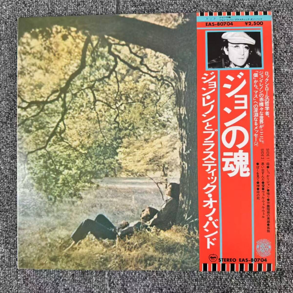 帯付/ROCK/BEATLES/JOHN LENNON/PLASTIC ONO BAND/APPLE EAS-80704/国内77年/ジョン・レノン 人気ソロ/ジョンの魂/SNJ101737拍卖