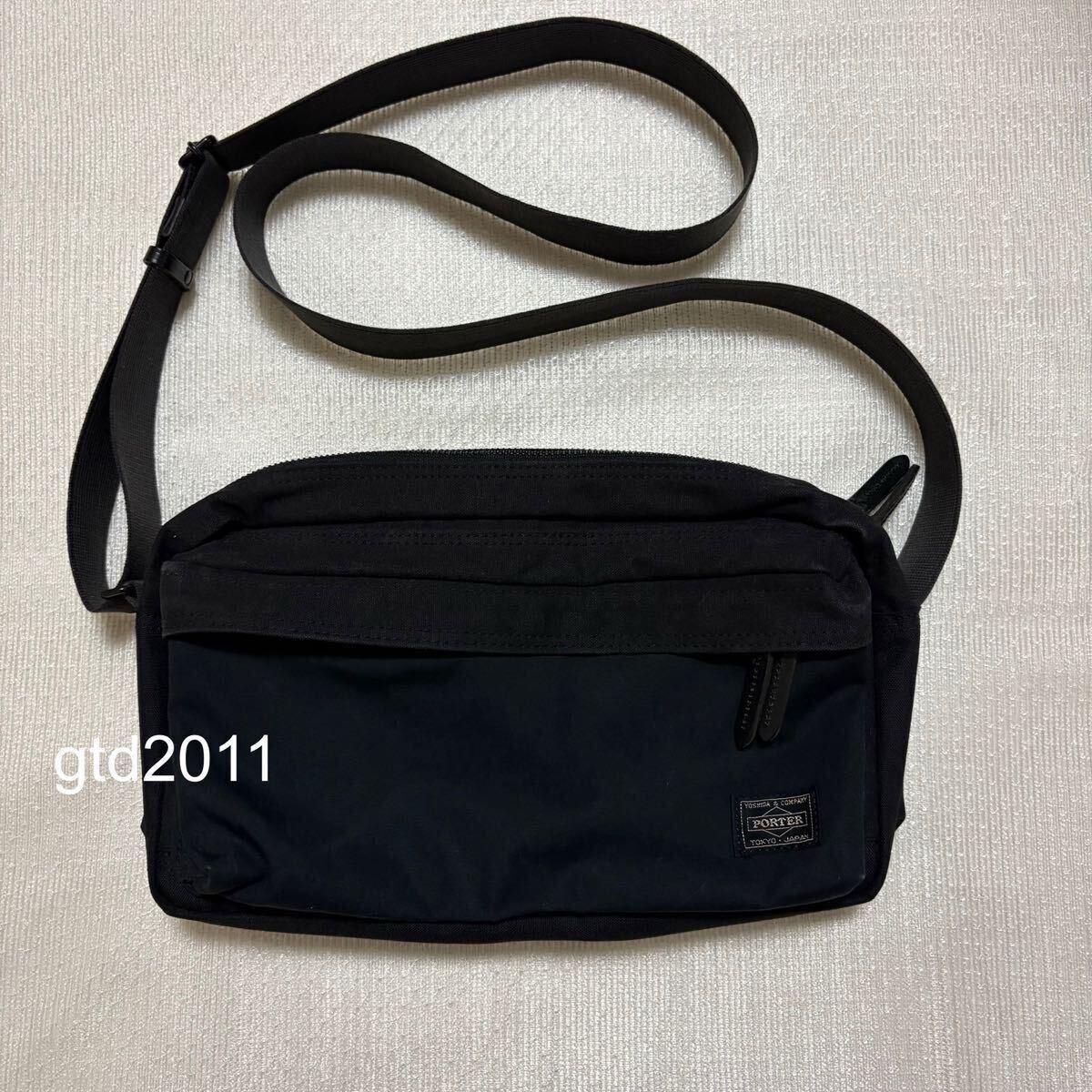 ポーター◇ブリッジ◇ショルダーバッグ◇L◇ブラック◇黒◇193-04061拍卖