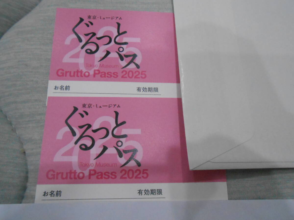【送料無料!】東京ミュージアム ぐるっとパス 2025 未使用 無記名 1枚拍卖
