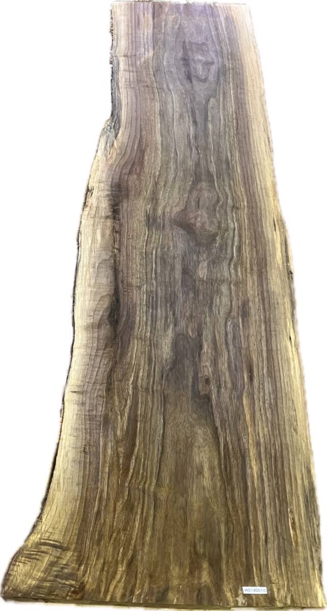 W0190010 ウォールナット 木裏 一枚板拍卖