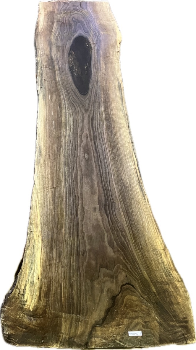 W0190012 ウォールナット 木裏 一枚板拍卖