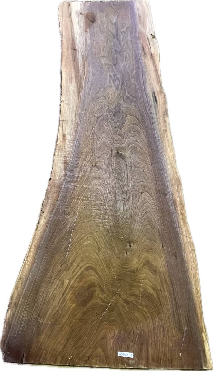 W0190015 ウォールナット 木裏 一枚板拍卖