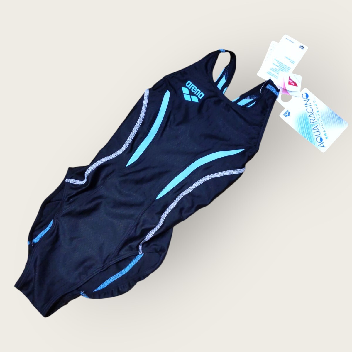 未使用品 ジュニアスーパーストリーナ R140 ARN-7051WJ 競泳水着 アクアレーシング arena Jr SUPER STRENA アリーナ AquaRacing FINA承認拍卖