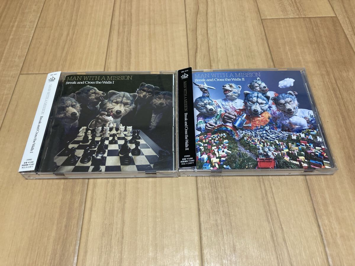 MAN WITH A MISSION Break and Cross the Walls Ⅰ / Ⅱ セット拍卖