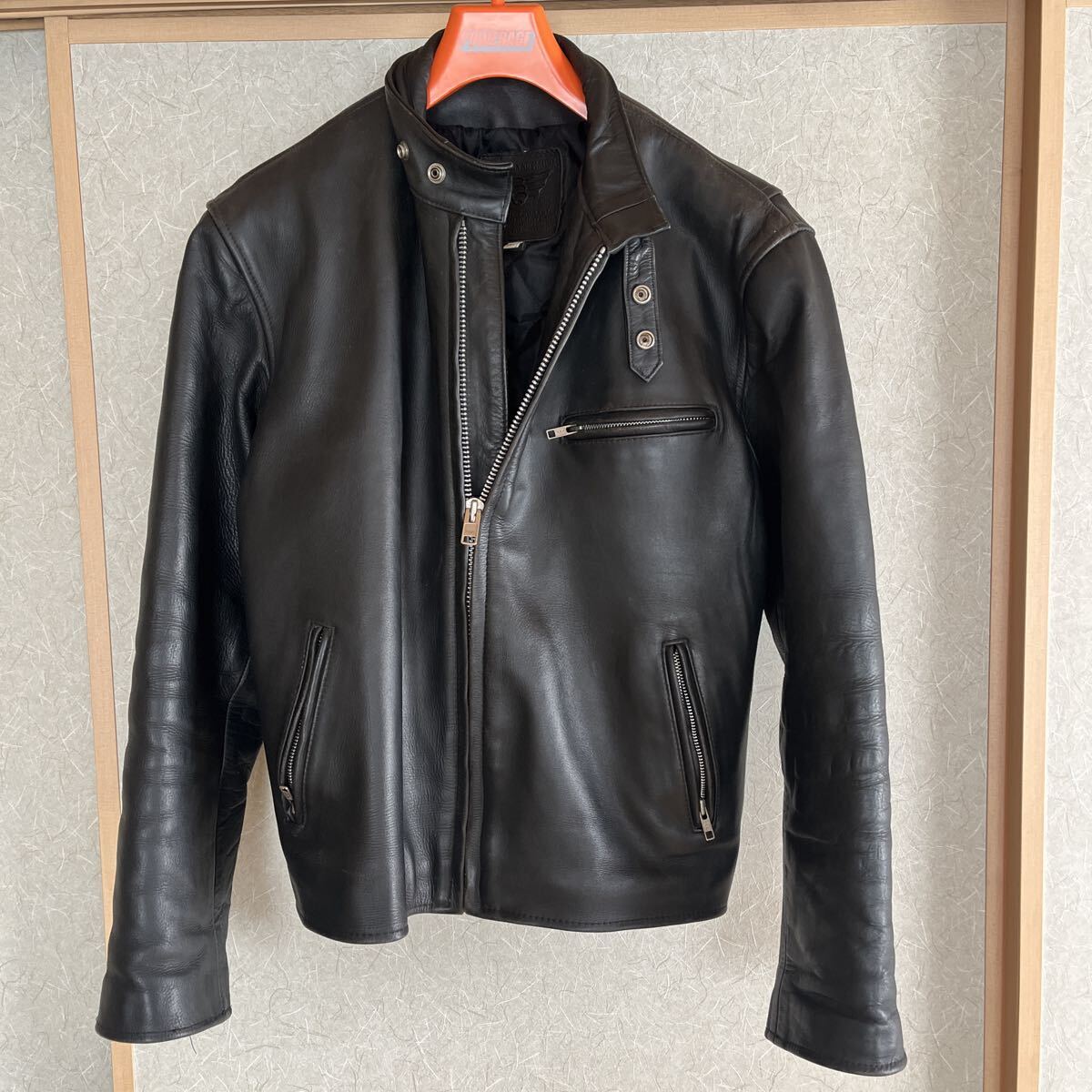 AMERICAN NOSTALGIA レザー ライダース XL拍卖