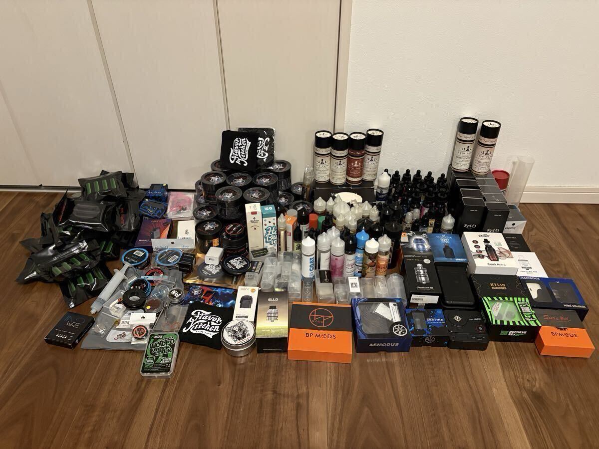 【1円スタート】VAPE 電子タバコ /MOD/アトマイザー/リキッド/ワイヤー/RTA/RDA/MTL/DL/ワイヤー 中古、ジャンク、未開封 まとめ拍卖