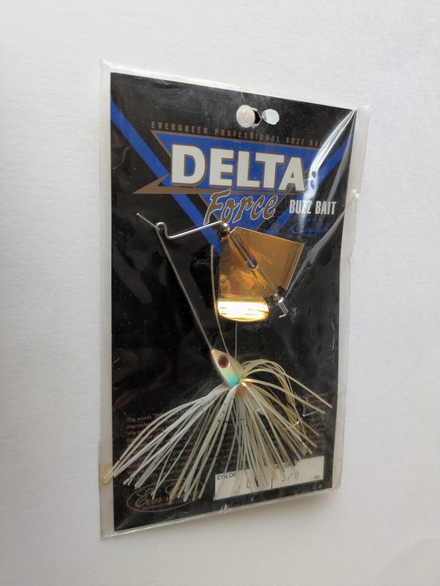 新品  エバーグリーン   デルタ フォース バズベイト  3/8オンス      07  拍卖