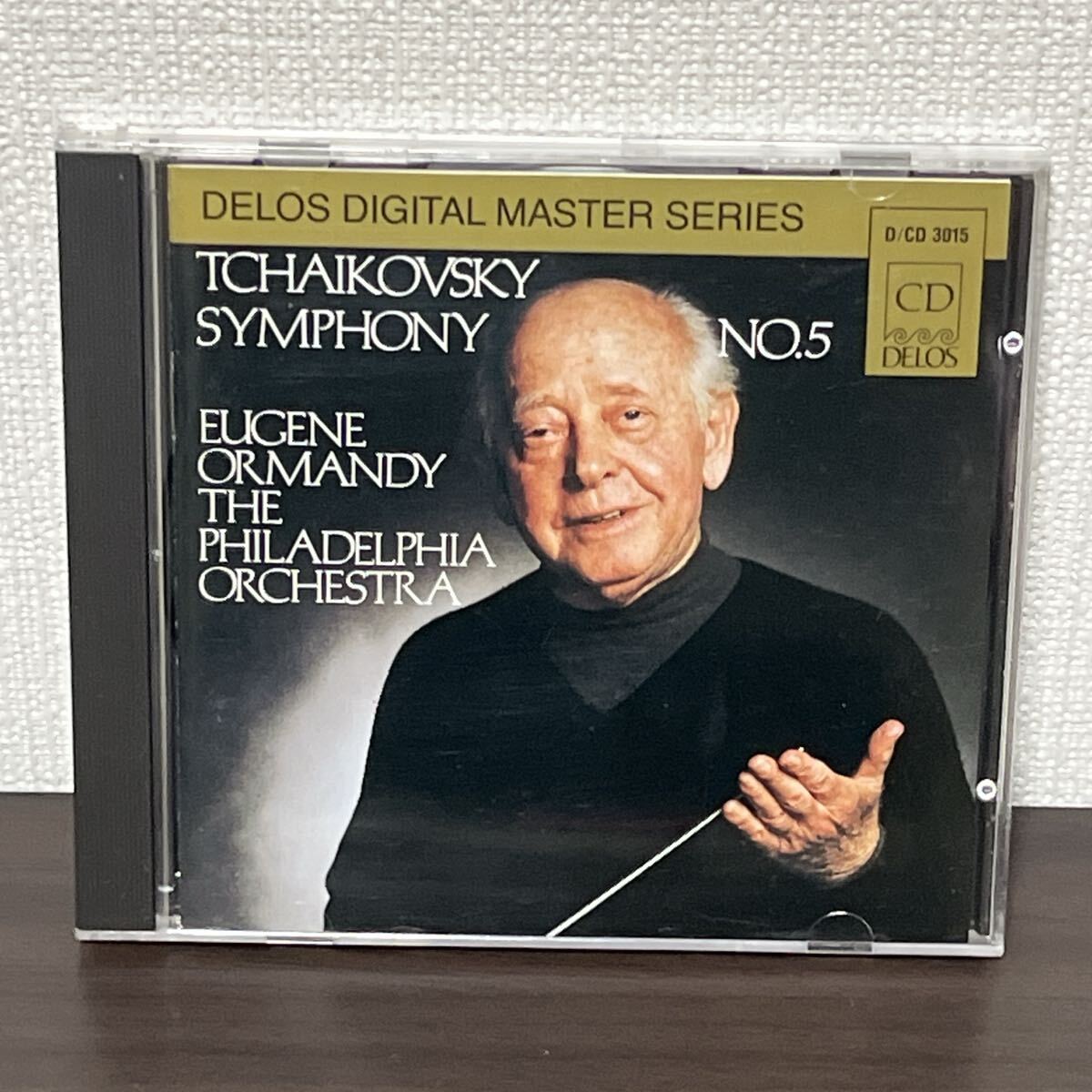 DELOS初期盤 オーマンディ チャイコフスキー 交響曲5番 三洋電機プレス拍卖