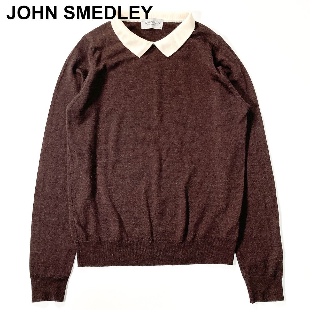 JOHN SMEDLEY ジョンスメドレー ニット プルオーバー レディース B102507-65拍卖