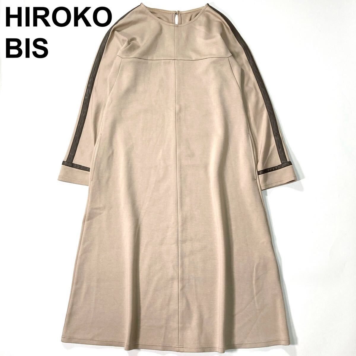 HIROKO BIS ヒロコビス ワンピース ニット生地 9 M ヒロココシノ レディース B102507-61拍卖