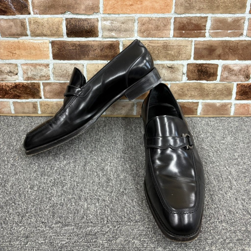 ●Salvatore Ferragamo サルヴァトーレフェラガモ ビジネスシューズ② UG51370 28 HS209363拍卖
