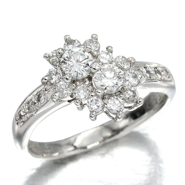 タサキ TASAKI プラチナ ダイヤモンド リング 10号 D0.66ct Pt900 指輪 ジュエリー アクセサリー 女性 レディース プレゼント ブランド拍卖