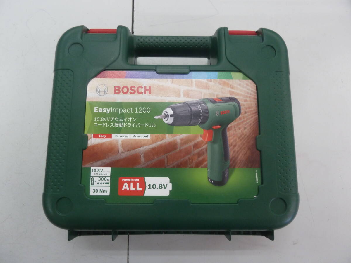★未使用品★ BOSCH ボッシュ Easy Impact 1200 コードレス振動ドライバードリル 拍卖
