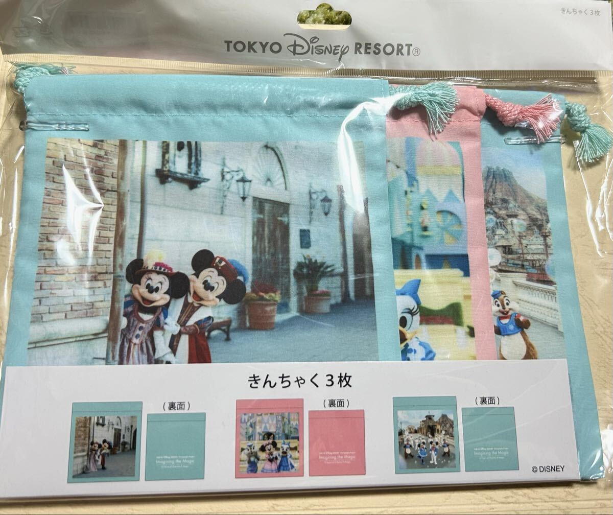 ディズニーランド イマジニングザマジック きんちゃく 巾着 実写版 ミニー イマジニング 新品拍卖