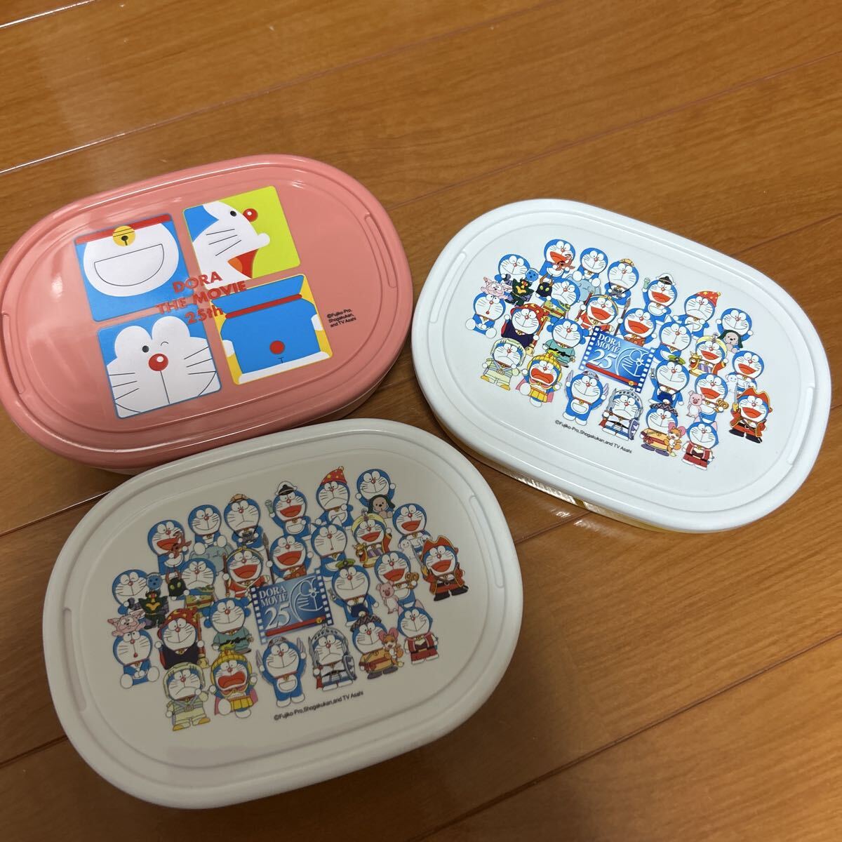 ドラえもん 弁当箱 お弁当 ランチBOX レトロ セット 映画25周年記念拍卖