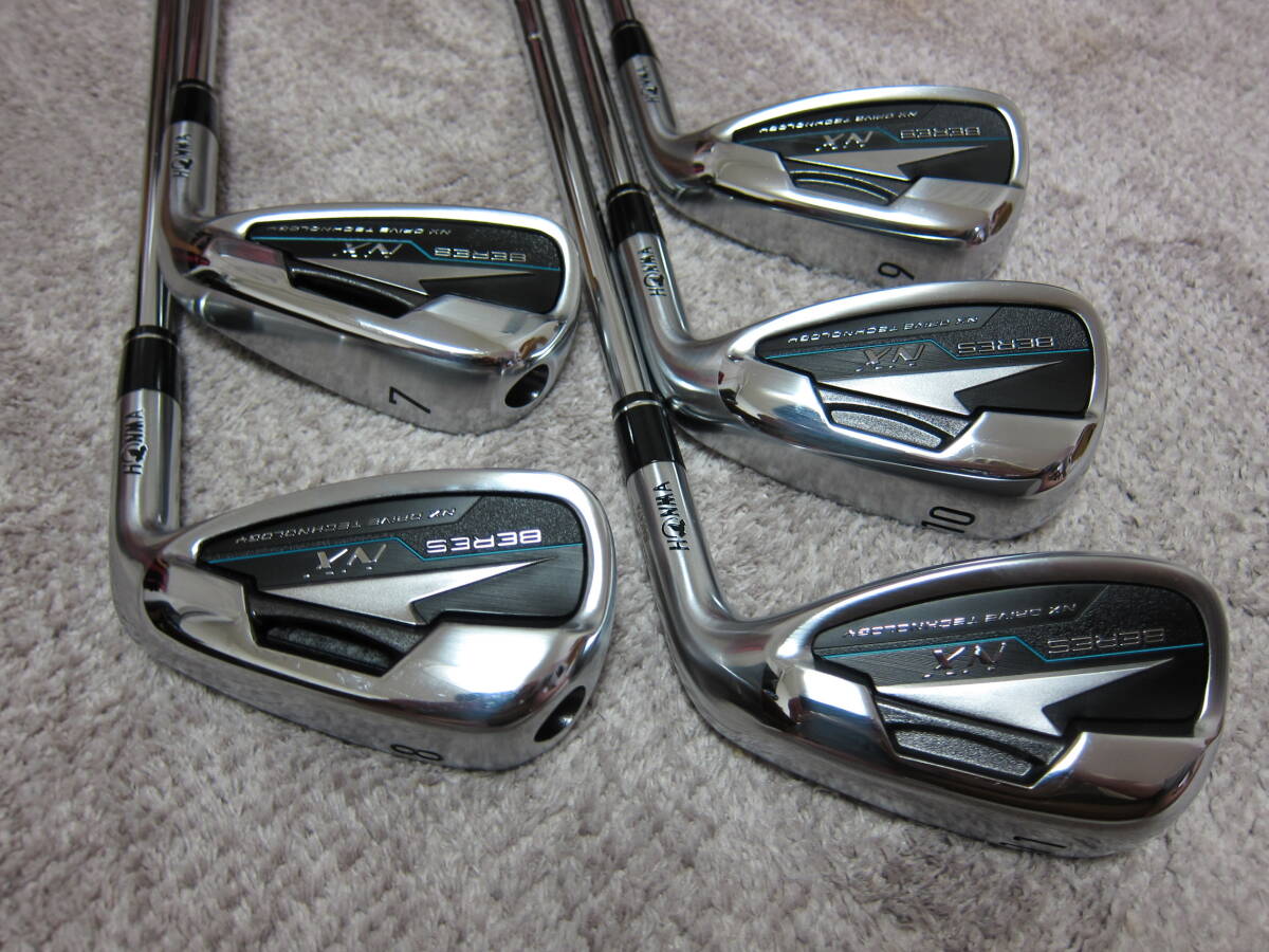 ■■■新品同様 5本【7-11】ホンマ BERES NX アイアン ベレス 5本 NSプロ850GH neo スチール(S)拍卖