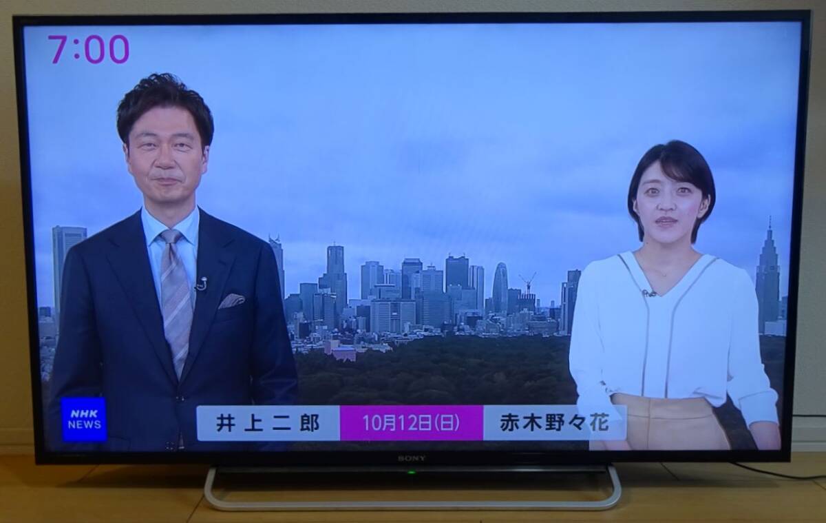 ★中古★SONY ソニー液晶テレビ ブラビア BLAVIA 48型フルハイビジョン KDL-48W600B 14年製拍卖