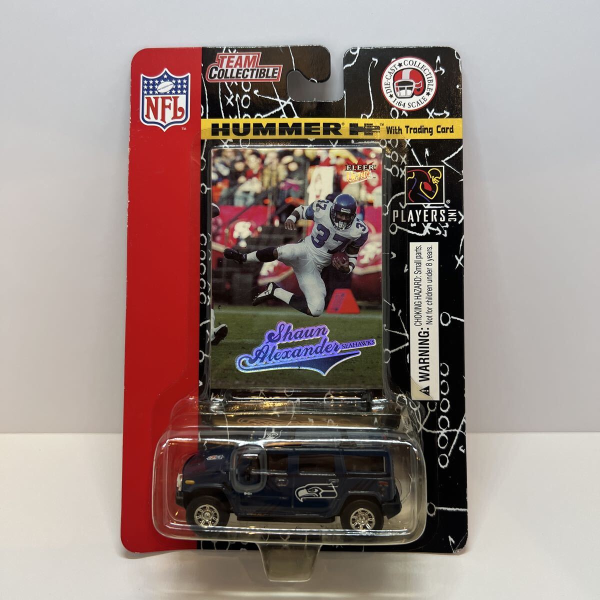 未開封 1/64 NFL Shaun Alexander Seahawks ハマーH2 トレーディングカード ミニカー ショーン・アレクサンダー シアトル シーホークス 拍卖