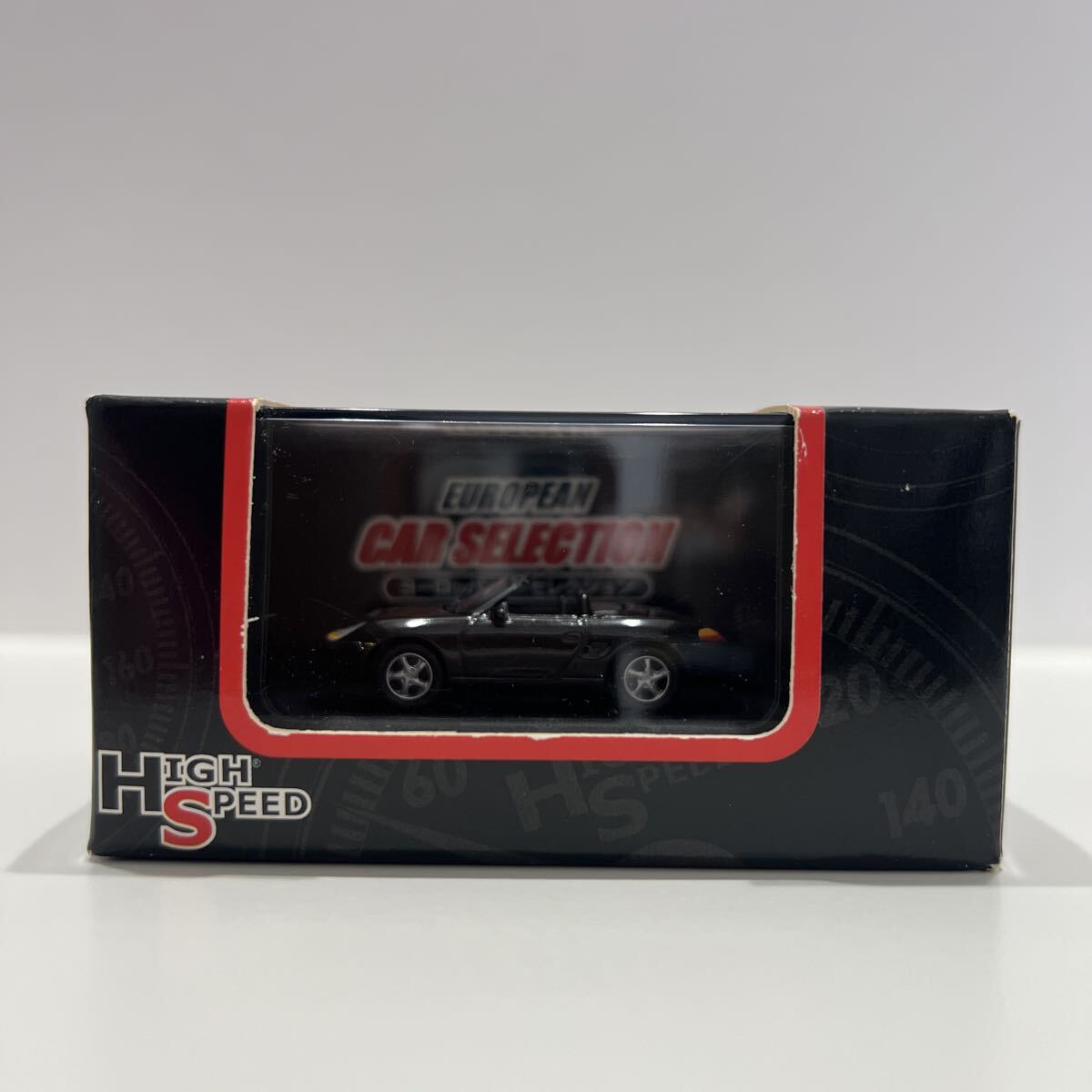 未開封 1/87 ハイスピード ヨーロッパ カーセレクション Porsche Boxster Cabrio 黒 ブラック ポルシェ ボクスター カブリオ ミニカー拍卖