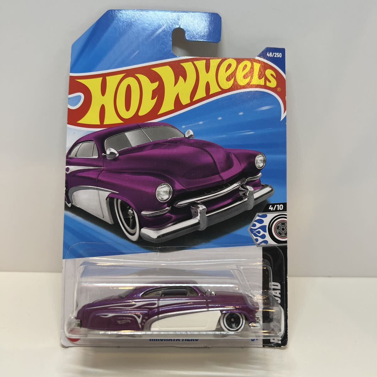 hotwheels HIROHATA MERC マーキュリー 紫 パープル アメ車 LOWRIDER ローライダー ホットウィール ヒロハタ マーク ベーシックカー拍卖