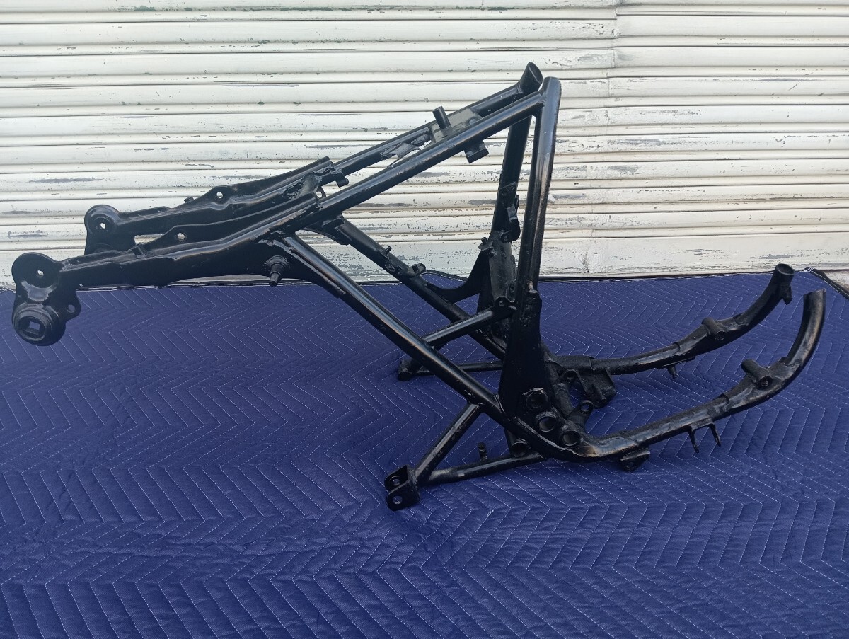 SR400-SP 初期型フレーム ステーカット無し 純正戻し用 サブフレーム シートフレーム エンジンスタンド チョッパー ボバー SR500拍卖