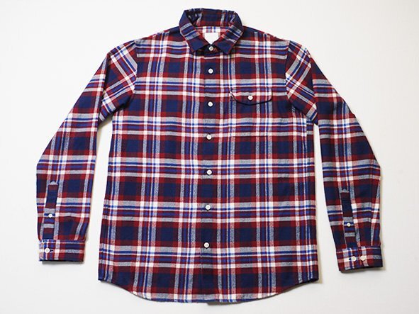 THE NORTH FACE ノースフェイス チェック ネルシャツ 正規品 NR61406 サーモライトシャツ アウトドア Lサイズ フラップポケット拍卖