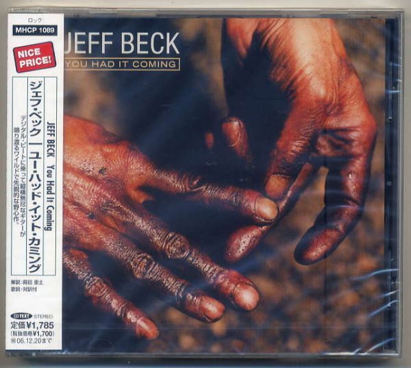 ☆ジェフ・ベック JEFF BECK 「ユー・ハッド・イット・カミング You Had It Comiing」 新品 未開封拍卖