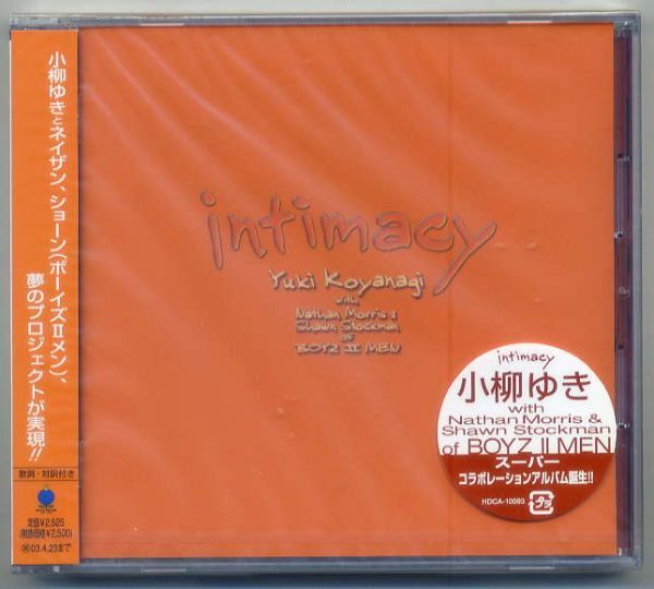 ☆小柳ゆき With BOYS Ⅱ MEN 「intimacy」 新品 未開封拍卖
