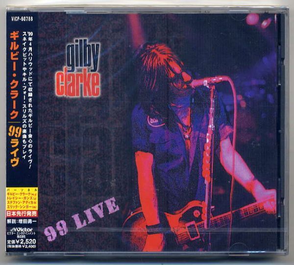 ☆ギルビー・クラーク gilby clarke GUNS N' ROSES 「99 LIVE」 新品 未開封拍卖